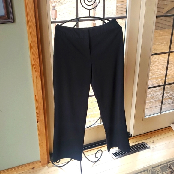 Worthington Curvy‎ Fit Sz. 8 Black Trousers - Picture 1 of 11
